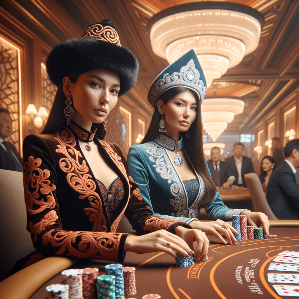 Красивые казашки дилеры в видео покере на Pin Up